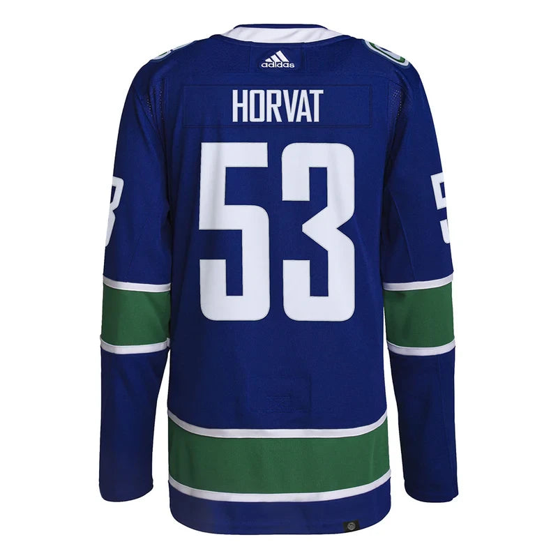 Men's adidas Vancouver Canucks Bo Horvat Authentic Home Primegreen Jersey