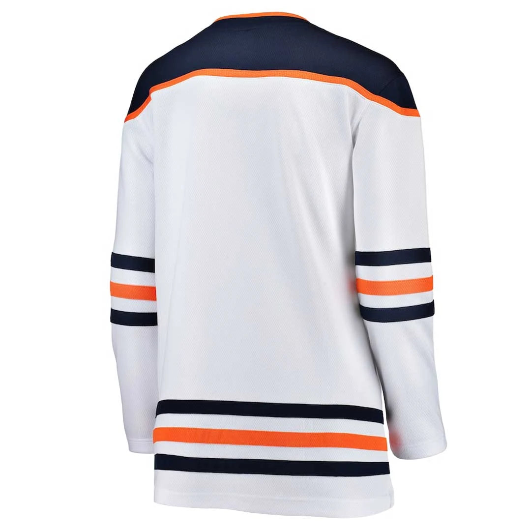 Women's Fanatics Edmonton Oilers Away Breakaway Jersey