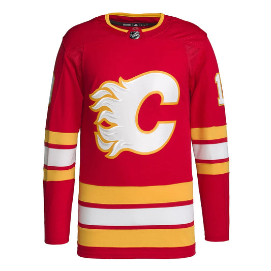 Men's adidas Calgary Flames Matthew Tkachuk Authentic Home Primegreen Jersey
