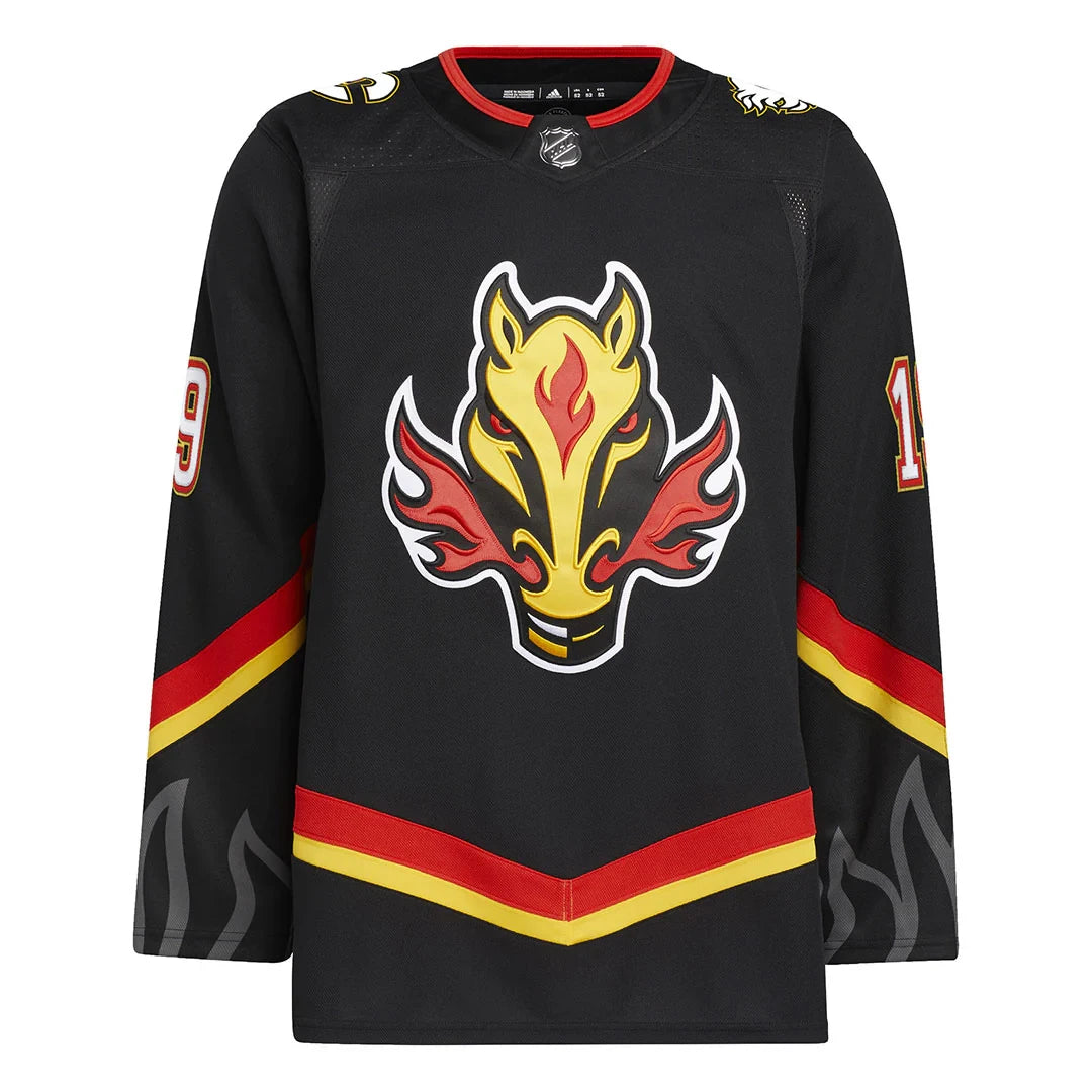 Men's adidas Calgary Flames Matthew Tkachuk Authentic Alternate Primegreen Jersey