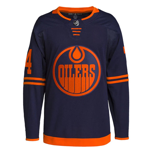 Men's adidas Edmonton Oilers Ethan Bear Authentic Alternate Primegreen Jersey