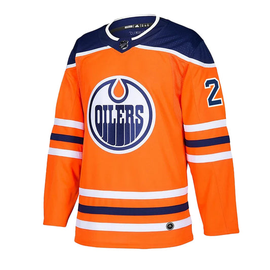 Men's adidas Edmonton Oilers Milan Lucic Authentic Home Jersey