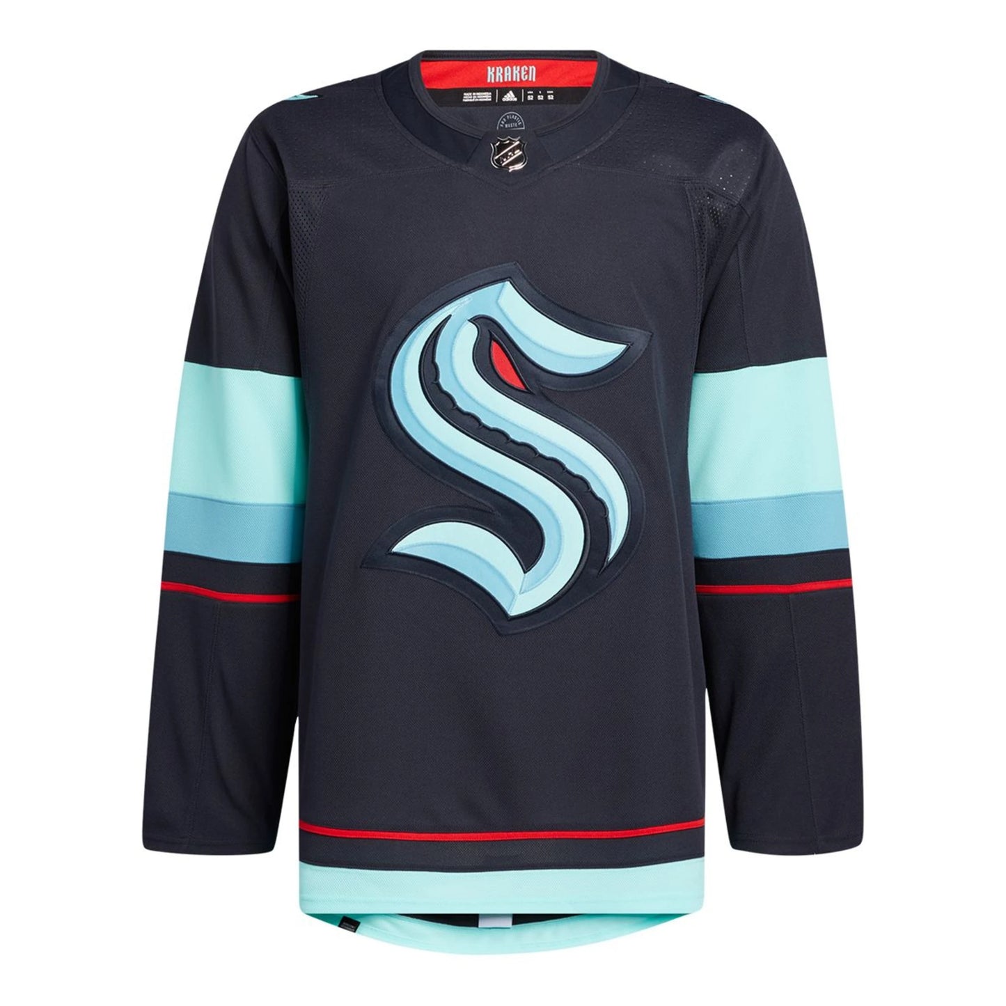Men's adidas Seattle Kraken Authentic Home Primegreen Jersey