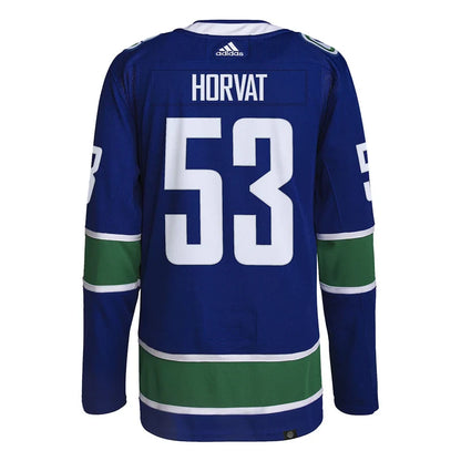Men's adidas Vancouver Canucks Bo Horvat Authentic Home Primegreen Jersey