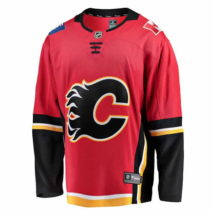 Men's Fanatics Calgary Flames Alternate Breakaway Jersey
