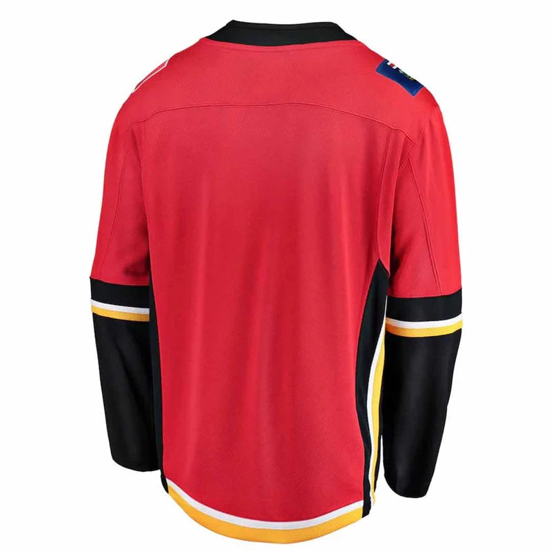 Men's Fanatics Calgary Flames Alternate Breakaway Jersey