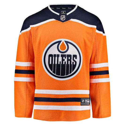 Men's Fanatics Edmonton Oilers Home Breakaway Jersey