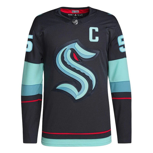 Men's adidas Seattle Kraken Mark Giordano Authentic Home Primegreen Jersey