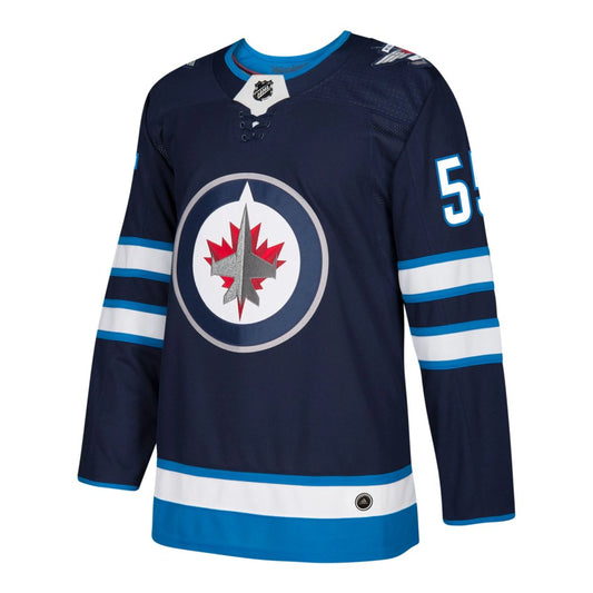 Men's adidas Winnipeg Jets Mark Scheifele Authentic Home Jersey